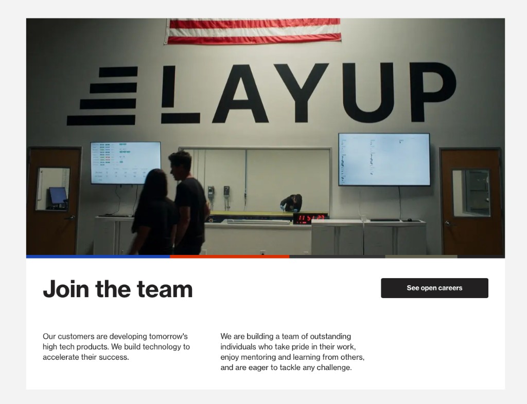 Layup Parts raises a $42.0M Series A round
